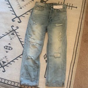 BDG High-Ride, Destroyed Relaxed Straight Jean